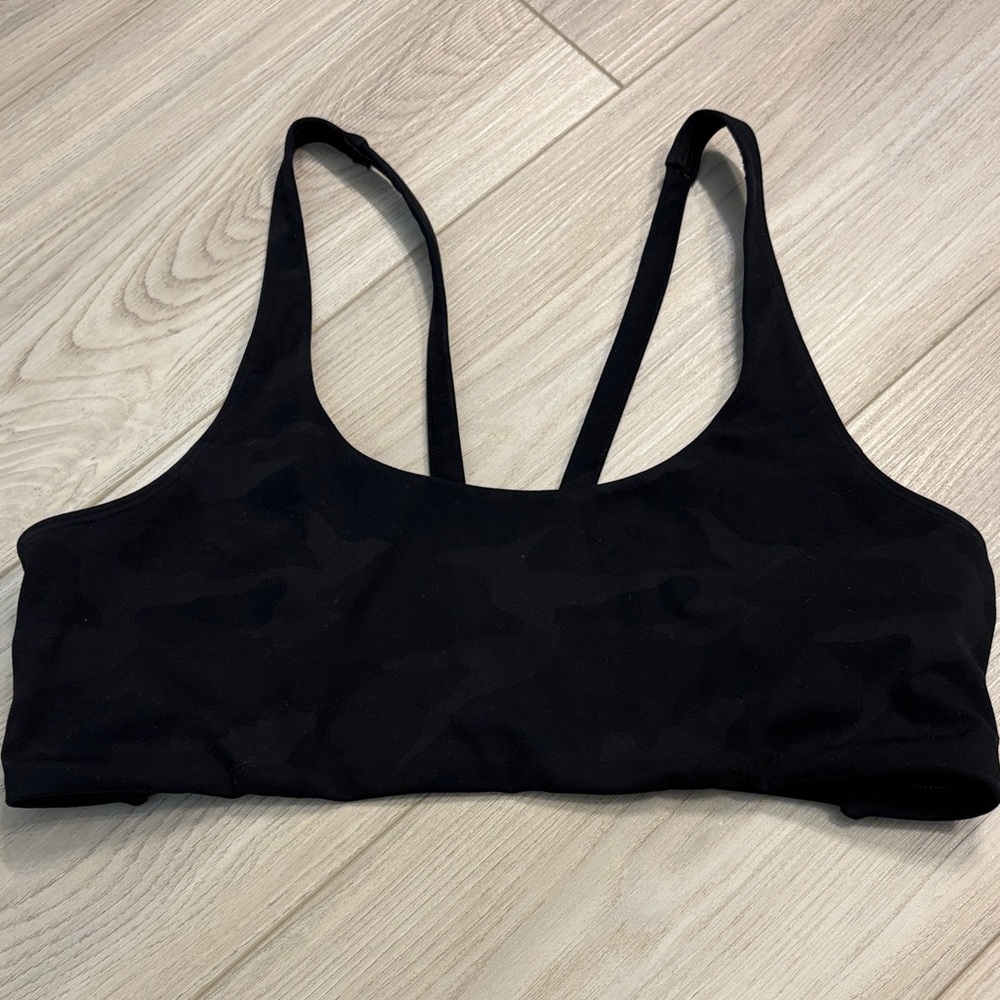 Vuori Black Sports Bra
